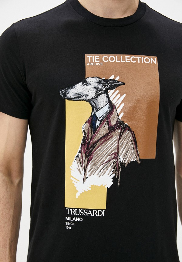 

Футболка Trussardi, Черный, Trussardi TR002EMIHNX2