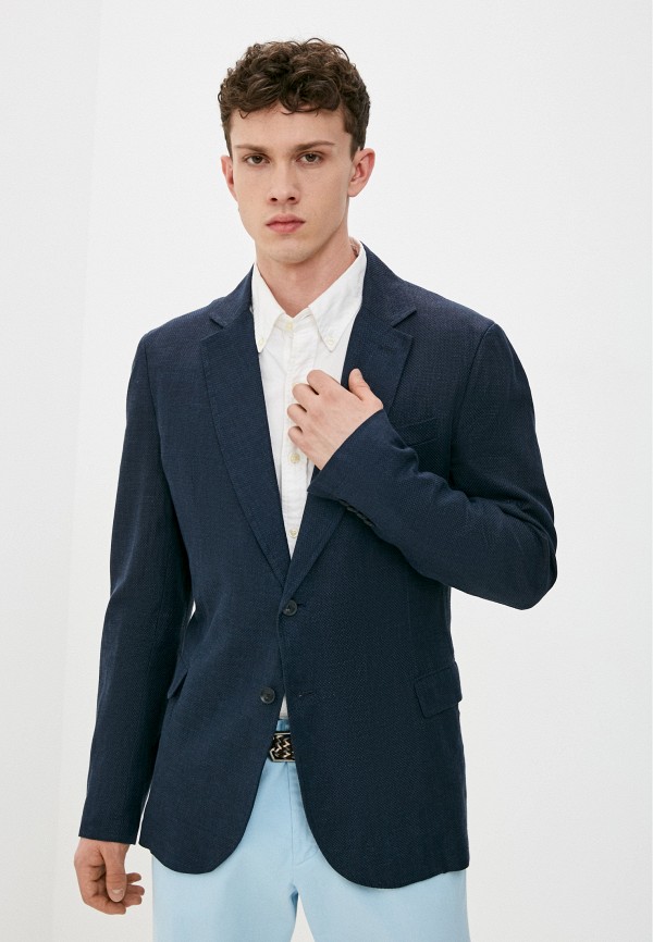 

Пиджак Trussardi, Синий, Trussardi TR002EMMSJK7
