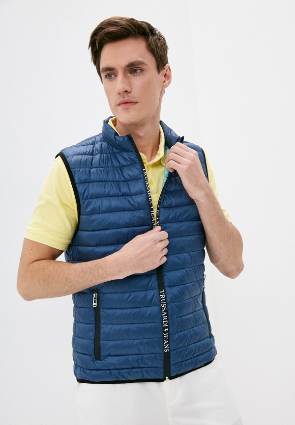 

Жилет утепленный Trussardi, Синий, Trussardi TR002EMMSJO1
