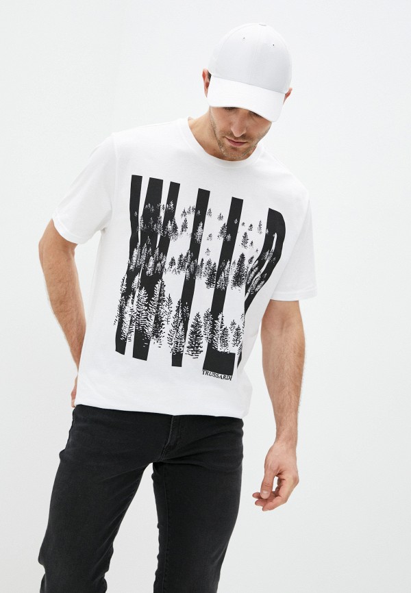

Футболка Trussardi, Белый, Trussardi TR002EMMSJO2