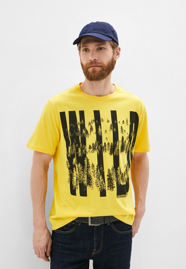 

Футболка Trussardi, Желтый, Trussardi TR002EMMSJO3