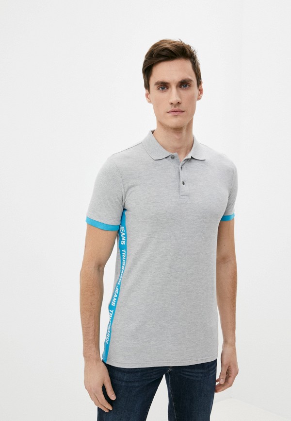

Поло Trussardi, Серый