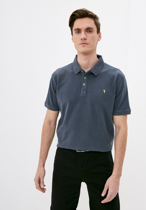 

Поло Trussardi, Серый