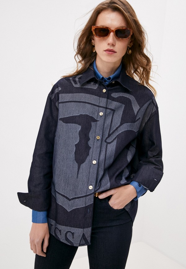 

Рубашка джинсовая Trussardi, Синий