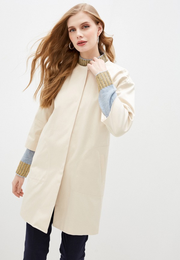 

Пальто Trussardi, Бежевый, Trussardi TR002EWLPMQ9
