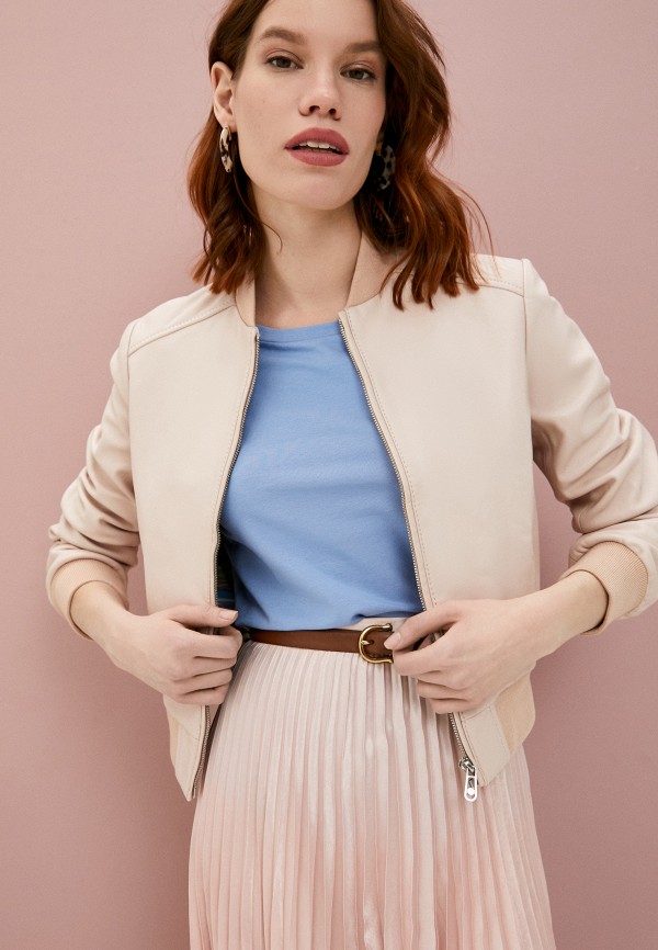 фото Куртка кожаная trussardi