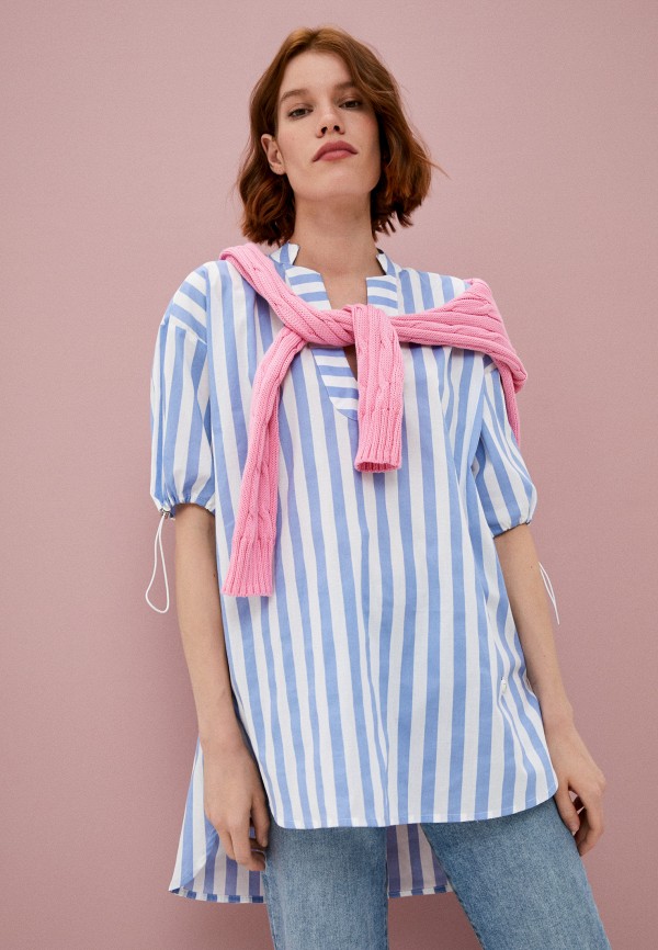 

Блуза Trussardi, Голубой, Trussardi TR002EWMSJY8