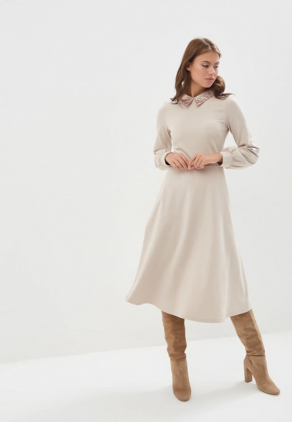 

Платье TrendyAngel, TrendyAngel TR015EWDKWK6, Бежевый