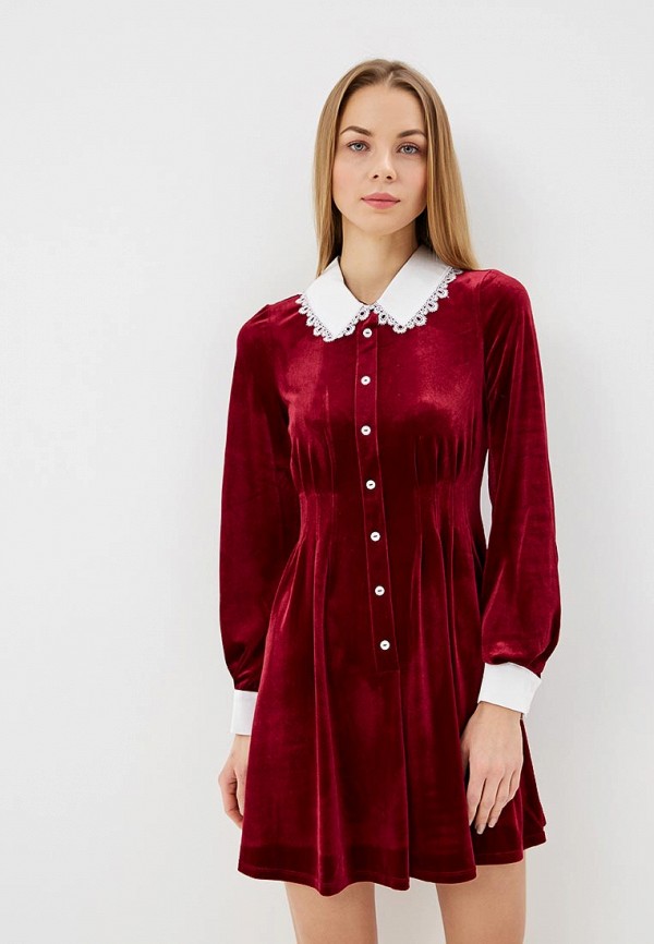 

Платье TrendyAngel, Бордовый, TrendyAngel TR015EWDPGW9