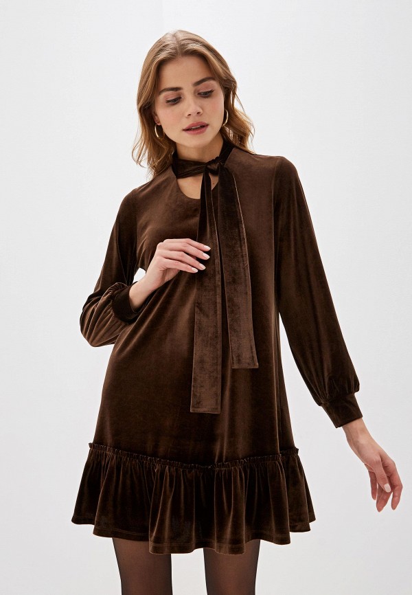 

Платье TrendyAngel, Коричневый, TrendyAngel TR015EWGTJQ6