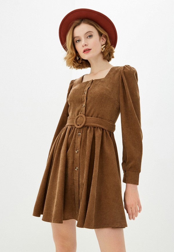 

Платье TrendyAngel, Коричневый, TrendyAngel TR015EWLOOA8