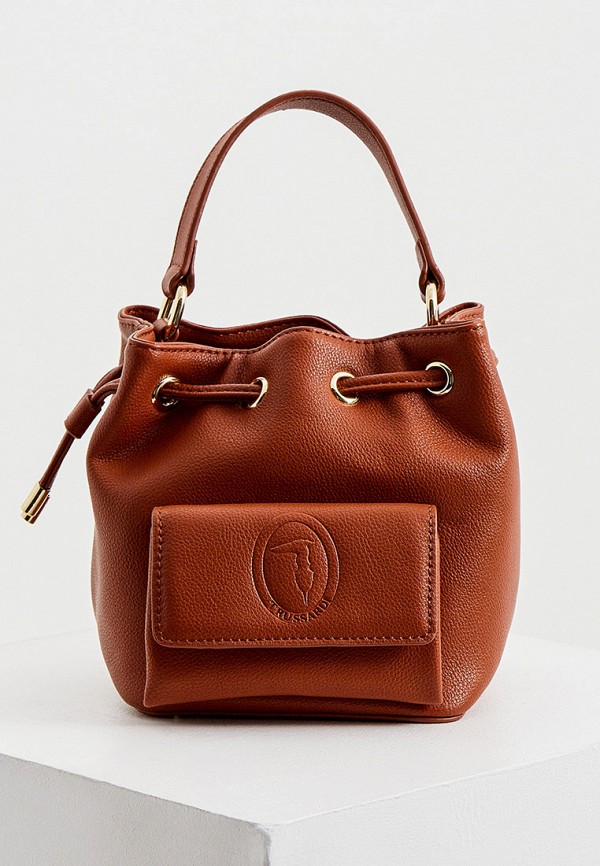 

Сумка Trussardi, Коричневый, Trussardi TR016BWKONZ8
