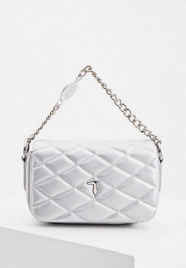 

Сумка Trussardi, Серебряный