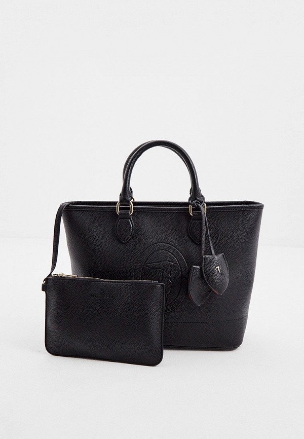 

Сумка и косметичка Trussardi, Черный