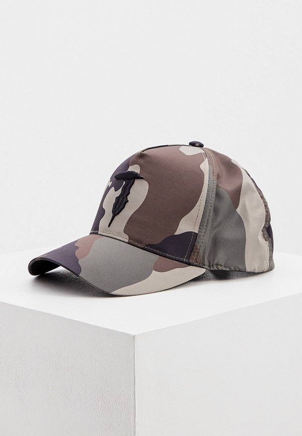 

Бейсболка Trussardi, Хаки, Trussardi TR016CMHKUF1