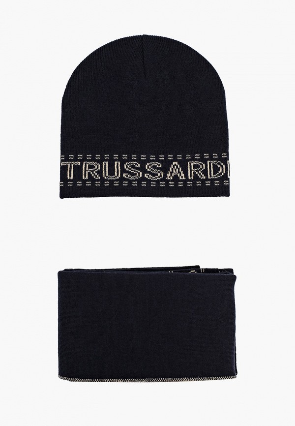 

Шапка и шарф Trussardi, Синий