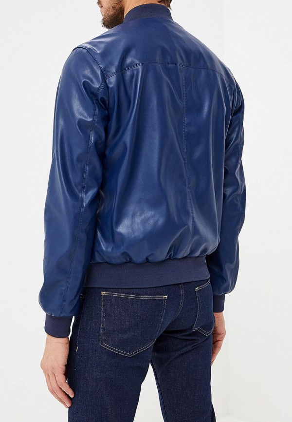 

Куртка кожаная Trussardi Jeans; Trussardi Jeans TR016EMDOBV9, Синий
