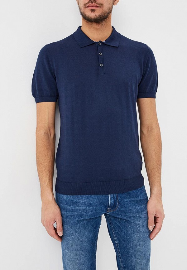 

Поло Trussardi Jeans, Trussardi Jeans TR016EMDOBW8, Синий