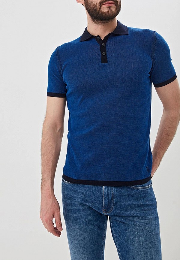 

Поло Trussardi Jeans, Синий