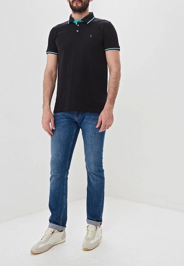 

Поло Trussardi Jeans; Trussardi Jeans TR016EMDOBZ8, Черный