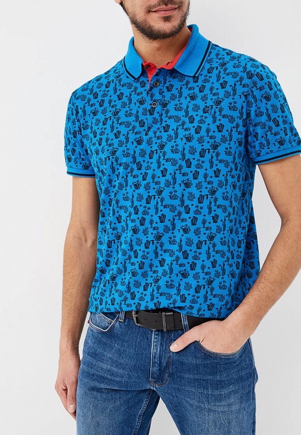 

Поло Trussardi Jeans, Синий