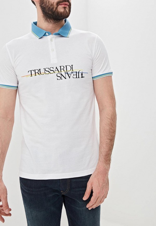 

Поло Trussardi Jeans, Белый