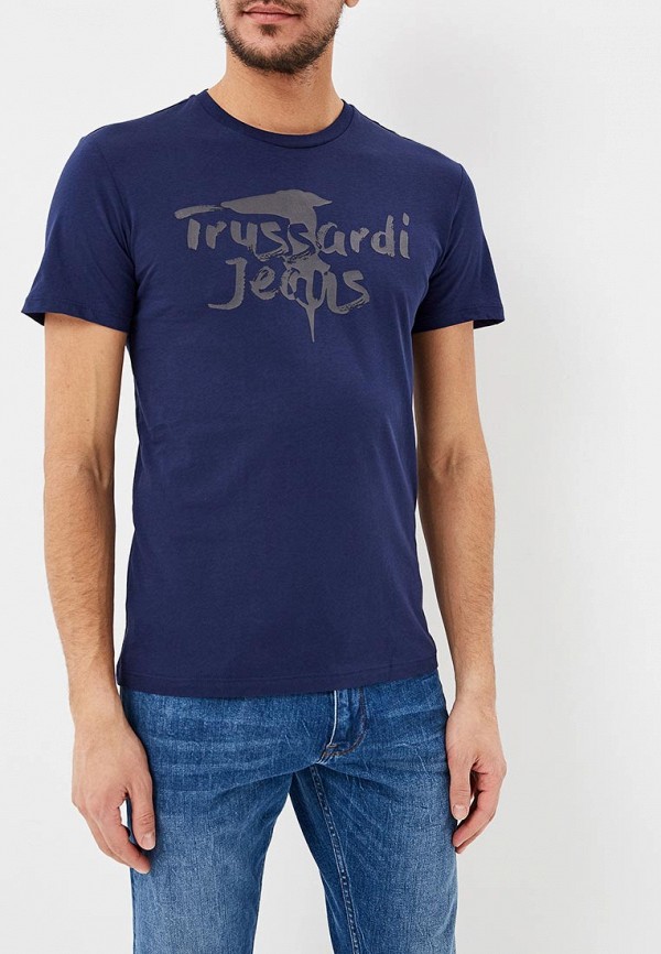 

Футболка Trussardi Jeans; Trussardi Jeans TR016EMDOCB2, Синий