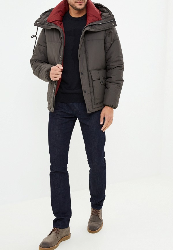 

Куртка утепленная Trussardi Jeans, Хаки, Trussardi Jeans TR016EMFXCZ1