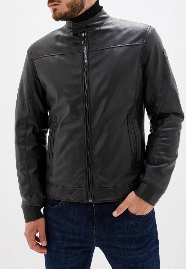 

Куртка кожаная Trussardi Jeans, Черный