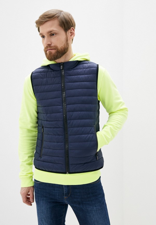 

Жилет утепленный Trussardi Jeans, Синий