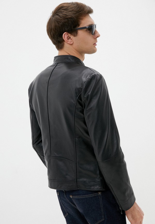 

Куртка кожаная Trussardi Jeans, Черный, Trussardi Jeans TR016EMHKTR2