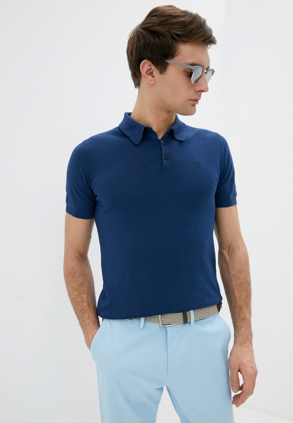 

Поло Trussardi Jeans, Синий