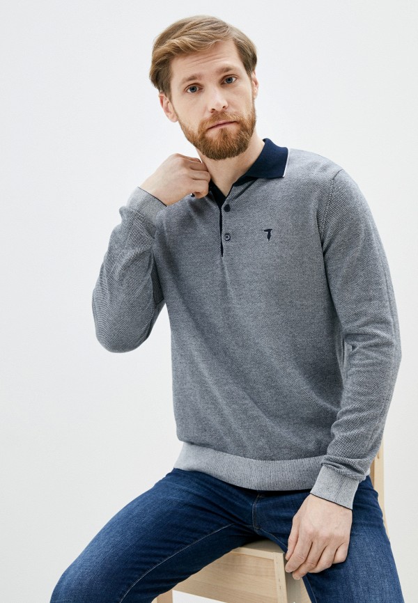 

Поло Trussardi Jeans, Серый