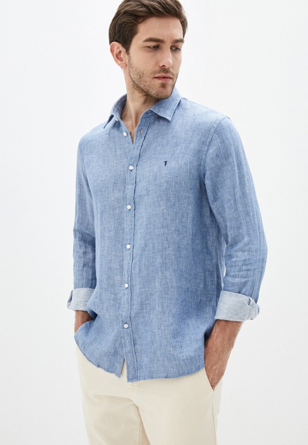

Рубашка Trussardi Jeans, Синий, Trussardi Jeans TR016EMHKTU4