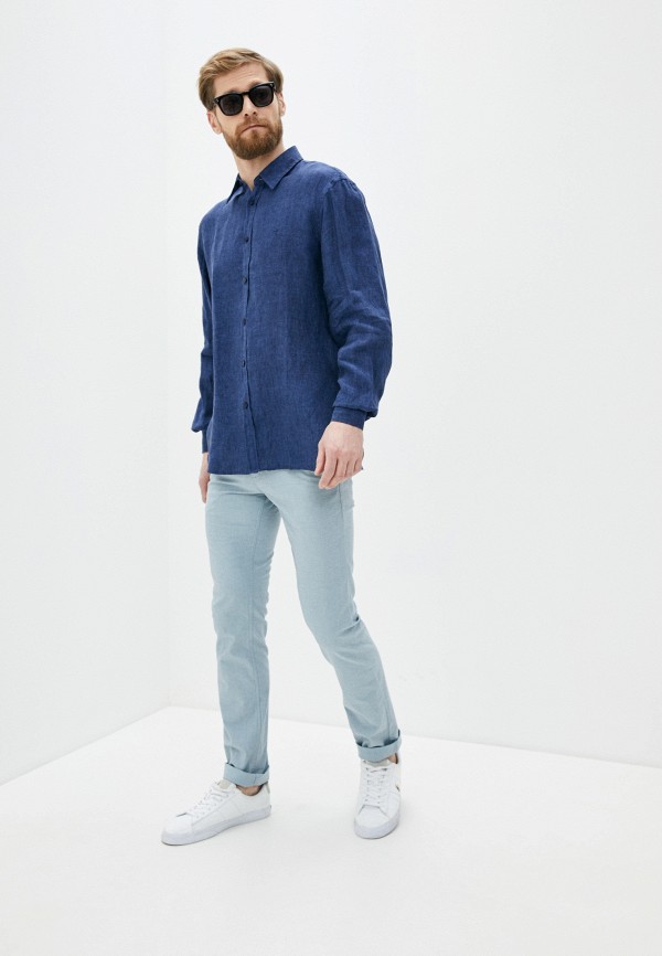 

Рубашка Trussardi Jeans, Синий, Trussardi Jeans TR016EMHKTU6