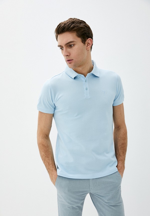 

Поло Trussardi Jeans, Голубой