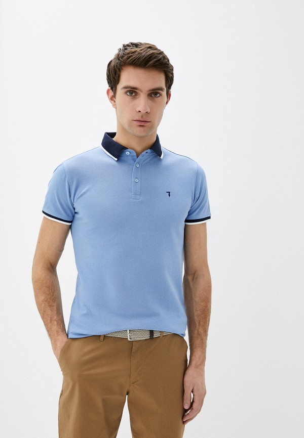 

Поло Trussardi Jeans, Голубой