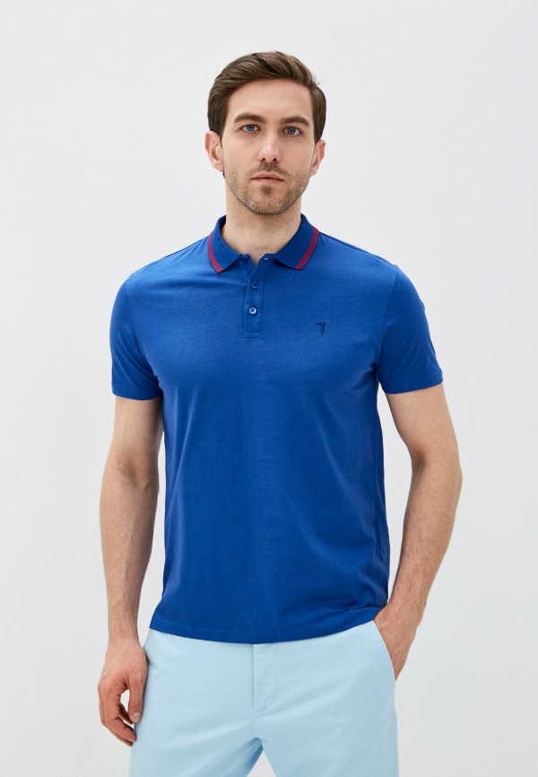 

Поло Trussardi Jeans, Синий, Trussardi Jeans TR016EMHKTW9