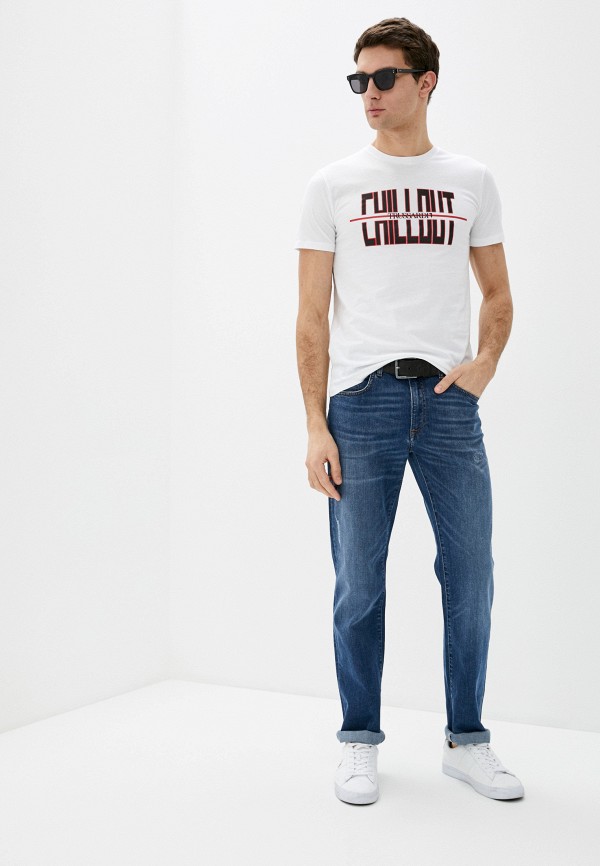 

Футболка Trussardi Jeans, Белый, Trussardi Jeans TR016EMHKTX9