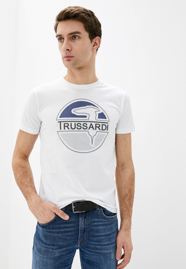 

Футболка Trussardi Jeans, Белый, Trussardi Jeans TR016EMHKTZ0