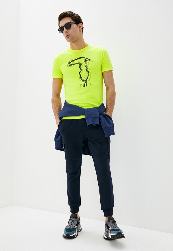 

Футболка Trussardi Jeans, Зеленый, Trussardi Jeans TR016EMHKTZ7