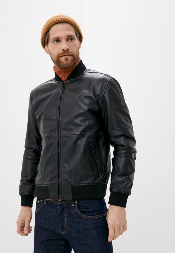 

Куртка кожаная Trussardi, Черный, Trussardi TR016EMKOPT6