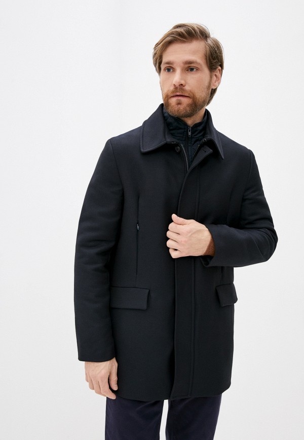 

Пальто Trussardi, Синий, Trussardi TR016EMKOPU0