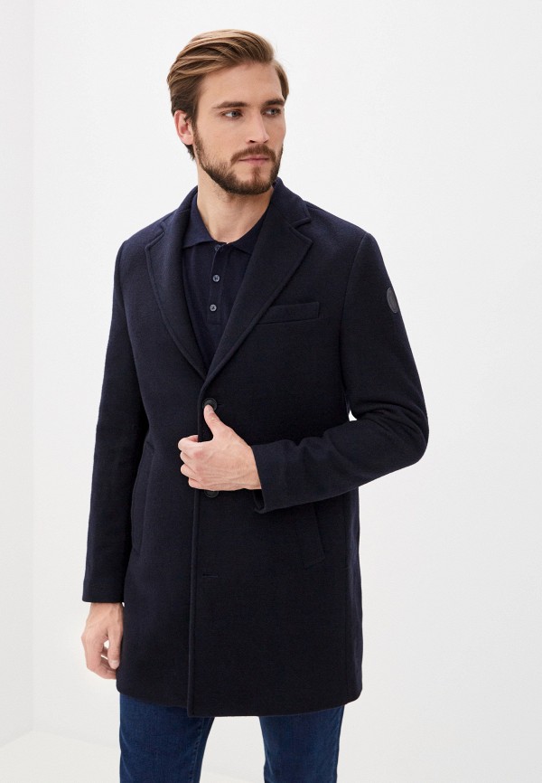 

Пальто Trussardi, Синий, Trussardi TR016EMKOPU2