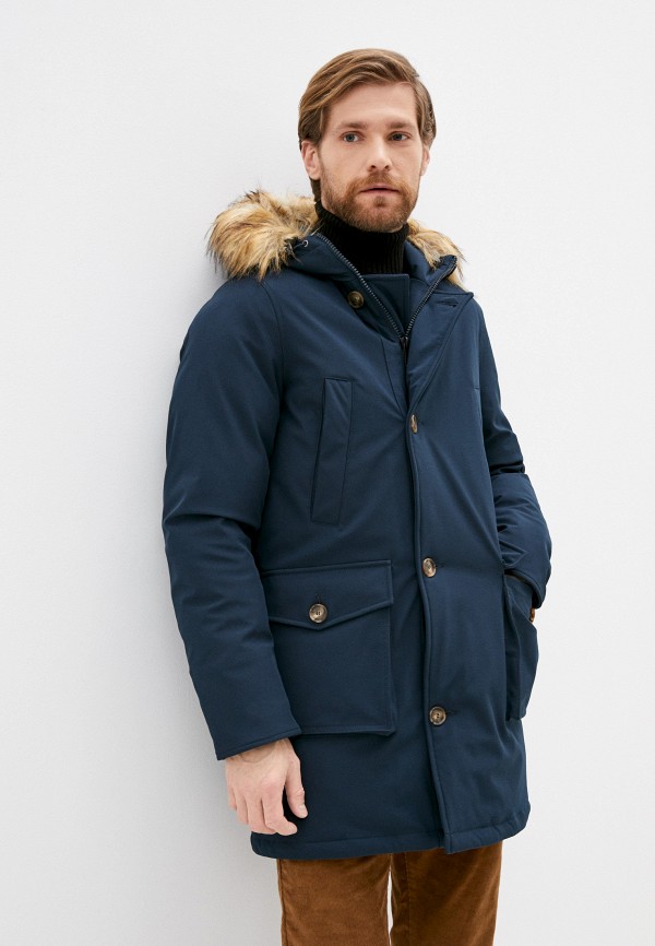 

Куртка утепленная Trussardi, Бирюзовый, Trussardi TR016EMKOPU9