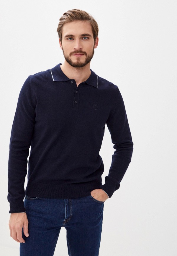 

Поло Trussardi, Синий