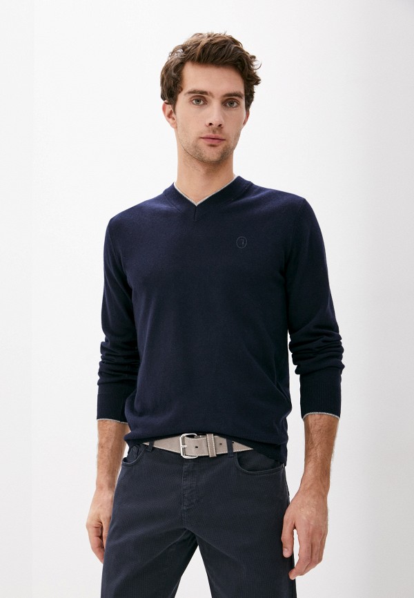 

Пуловер Trussardi, Синий, Trussardi TR016EMKOQK7
