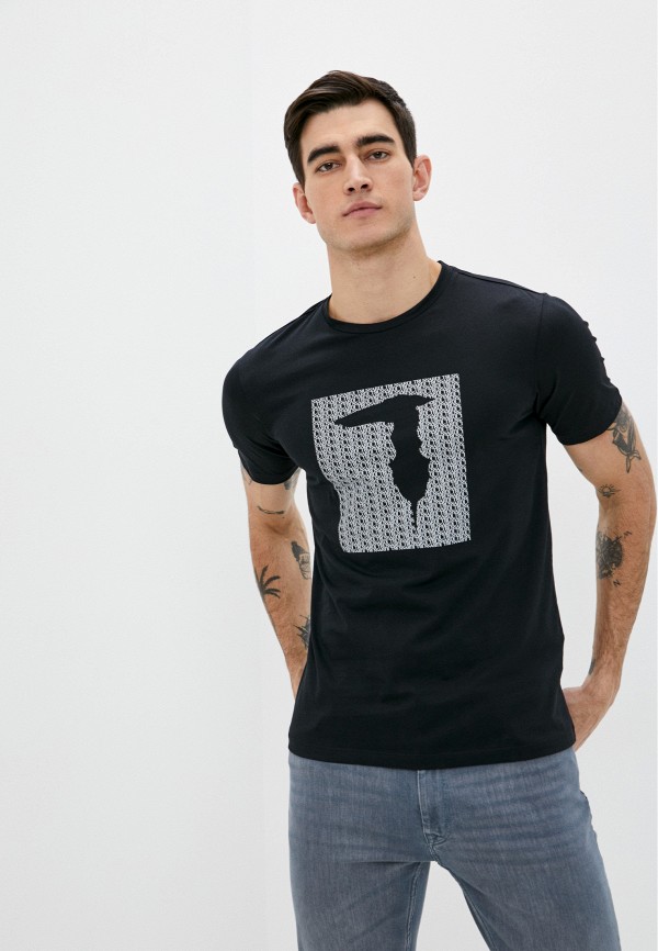 

Футболка Trussardi, Черный, Trussardi TR016EMKOQL4