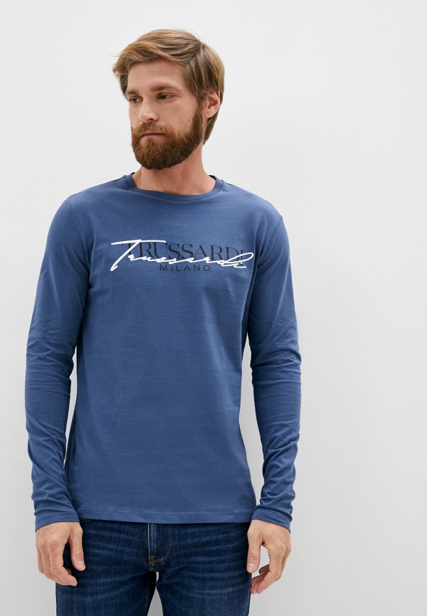 

Лонгслив Trussardi, Синий