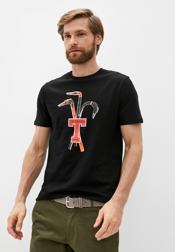 

Футболка Trussardi, Черный